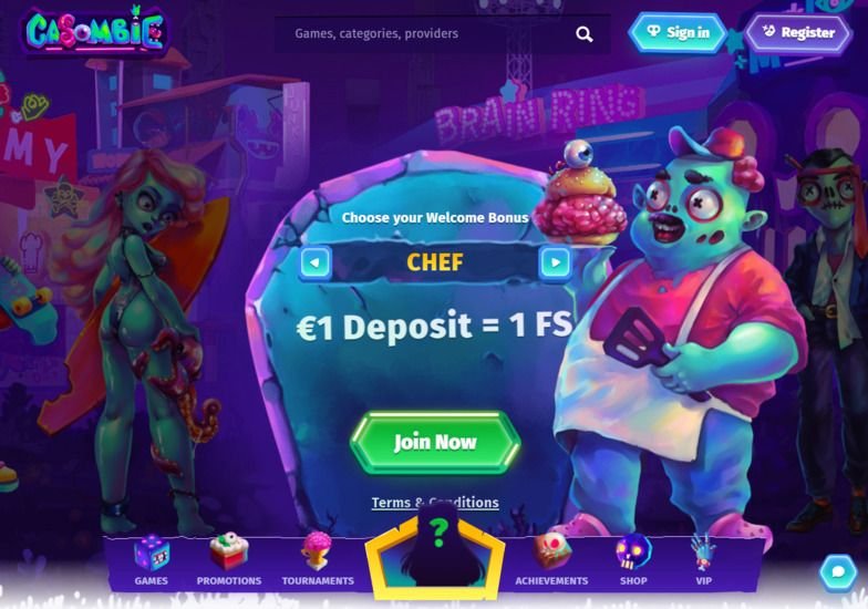 Meilleur casombie bonus à France