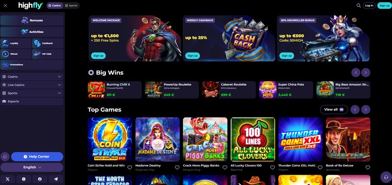 Guide to highflybet casino slots